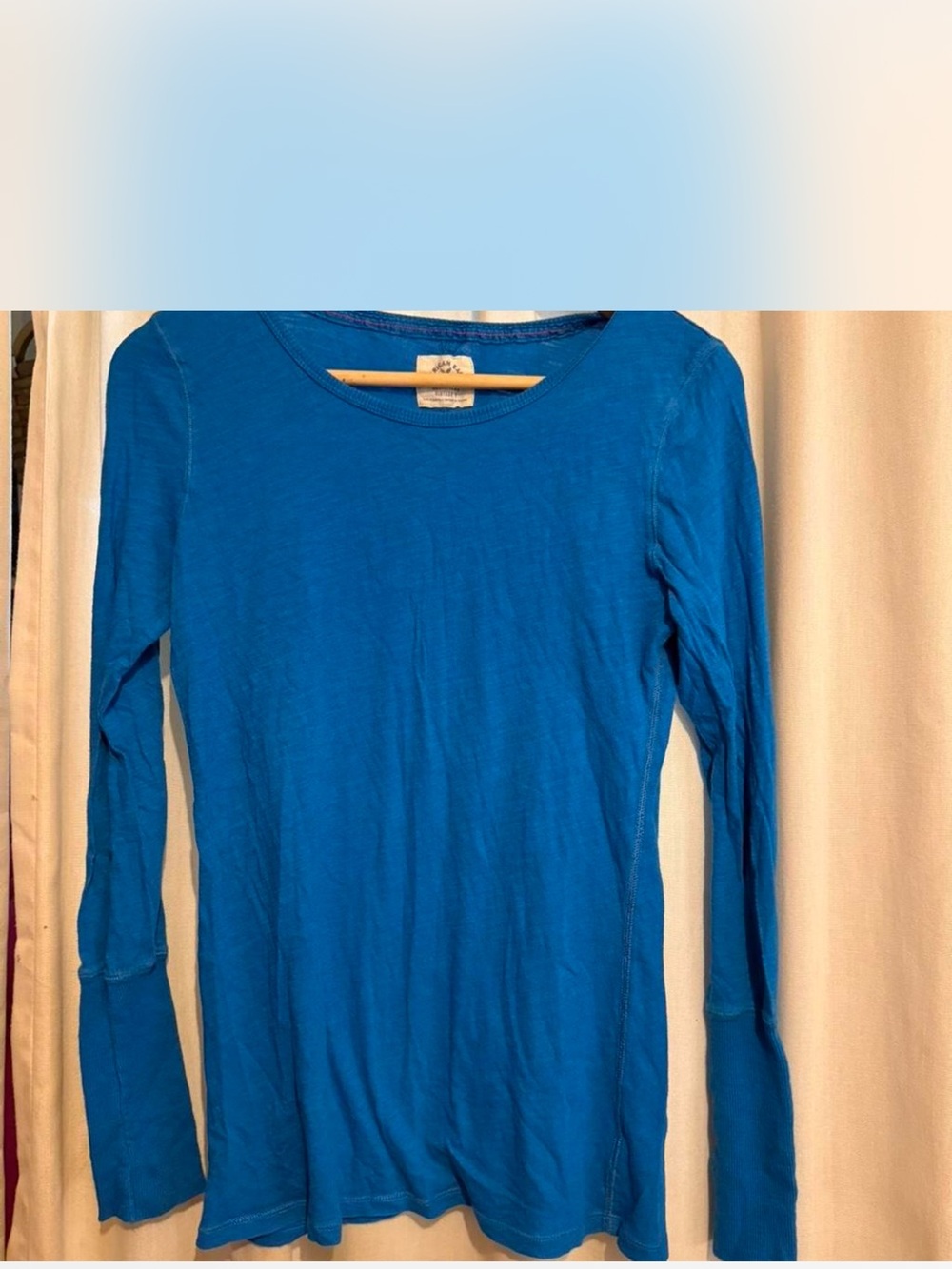 American Eagle y2k longsleeve layering top long cuffs Sz medium